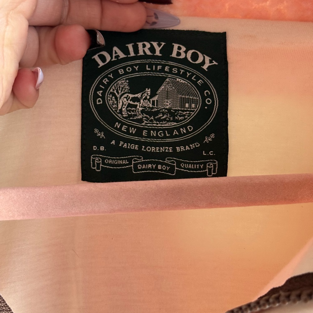 Cozy Pink and Cream Plaid Teddy Jacket - Picture 5 of 6